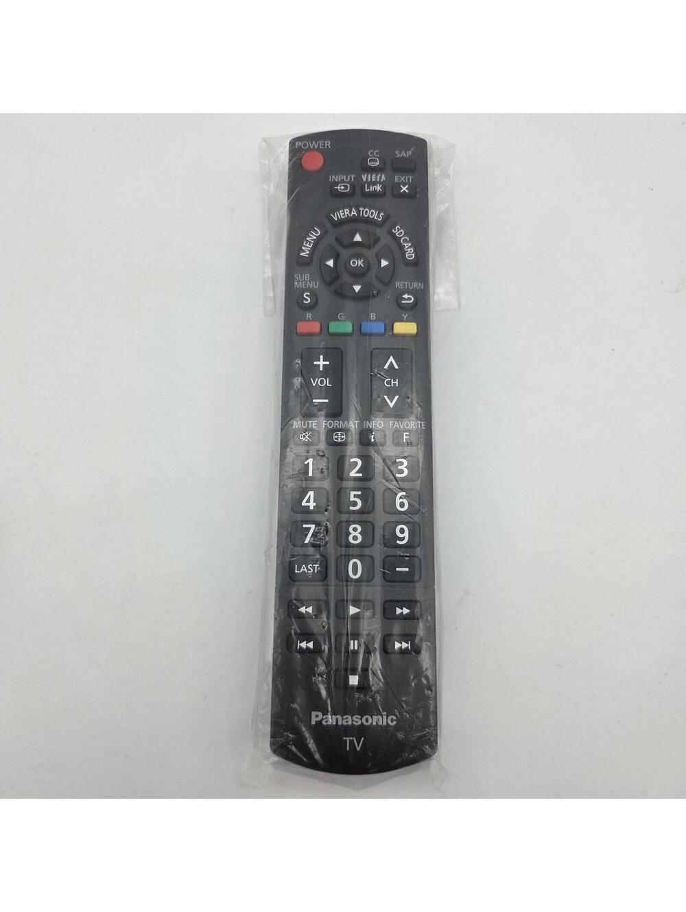 Genuine Panasonic TV Remote N2QAYB000485 For Panasonic 32" to 85" TVs - New OEM